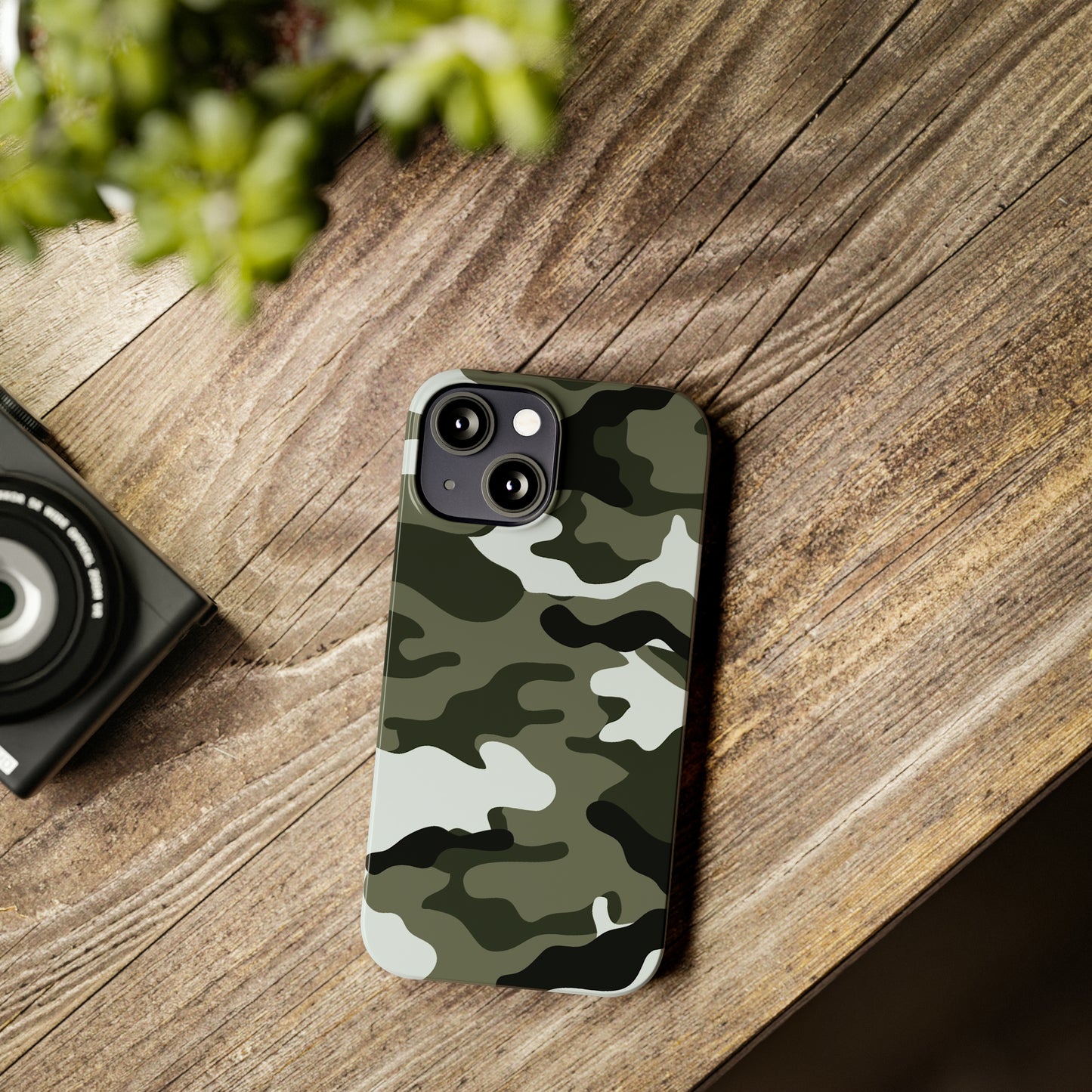 Camouflage Snap Case