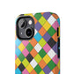 Cross Checkers Tough iPhone Case