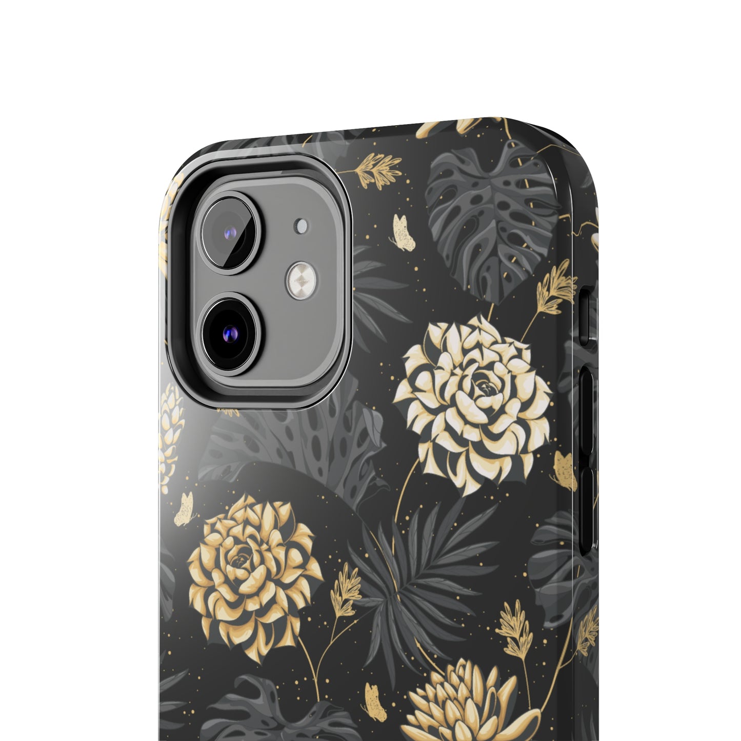 Golden Bloom Tough iPhone Case