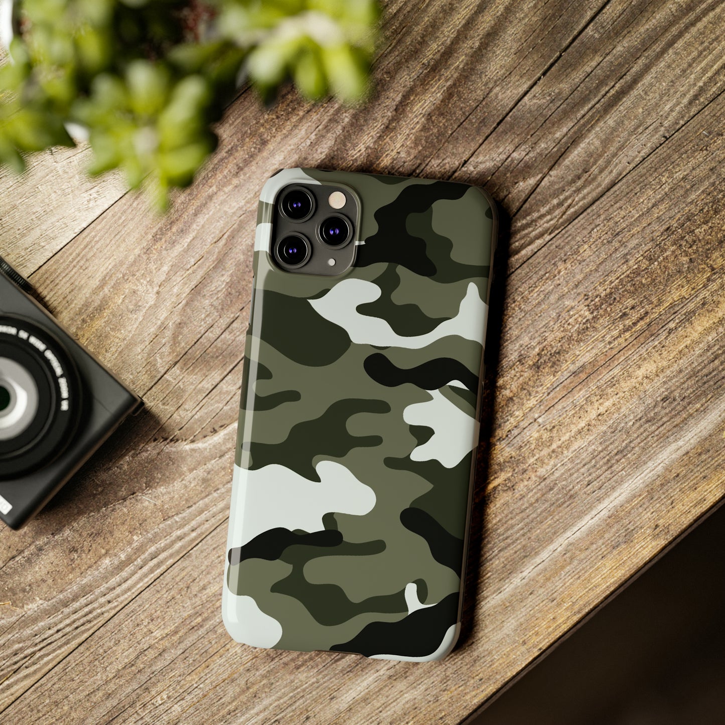 Camouflage Snap Case