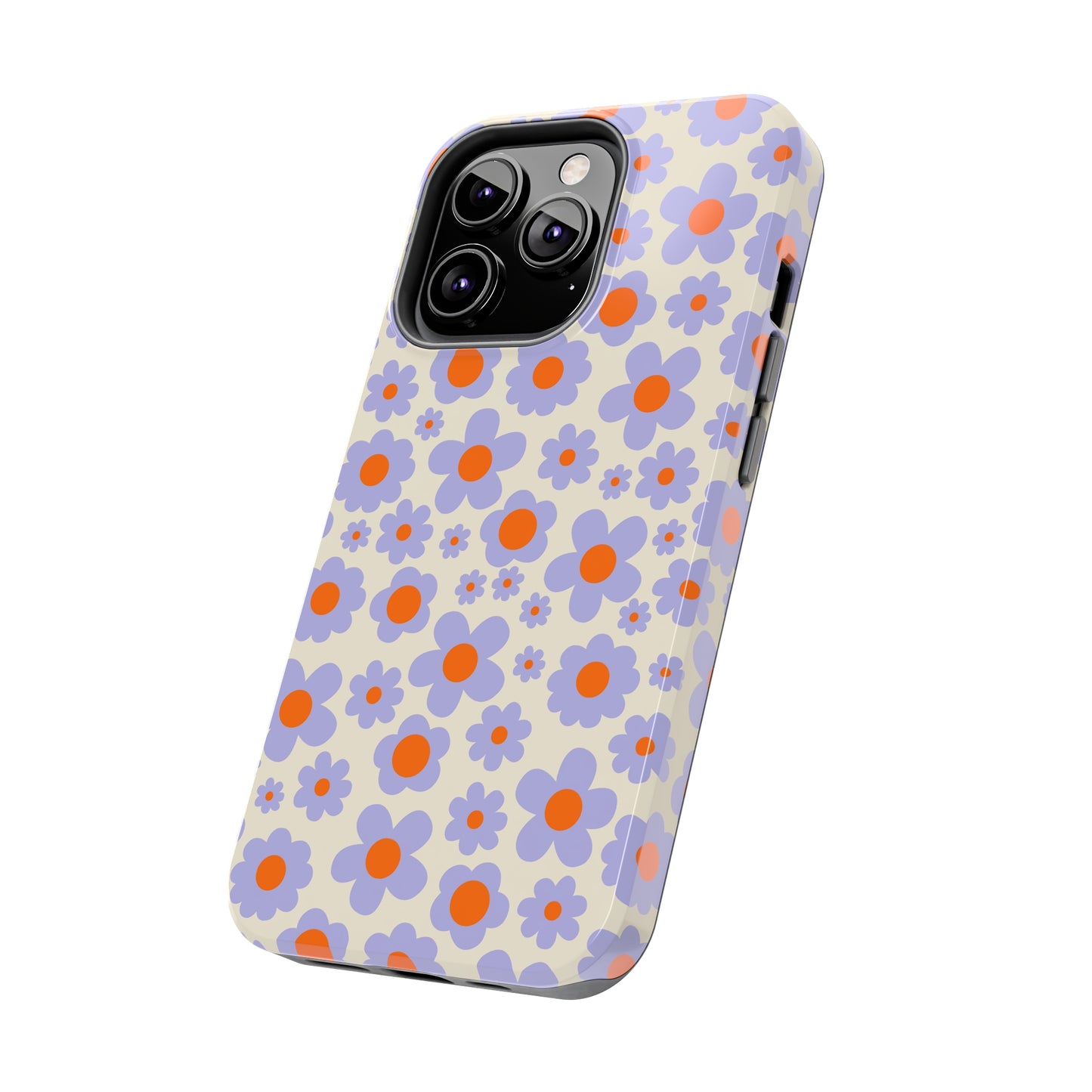 Groovy Flowers Tough iPhone Case