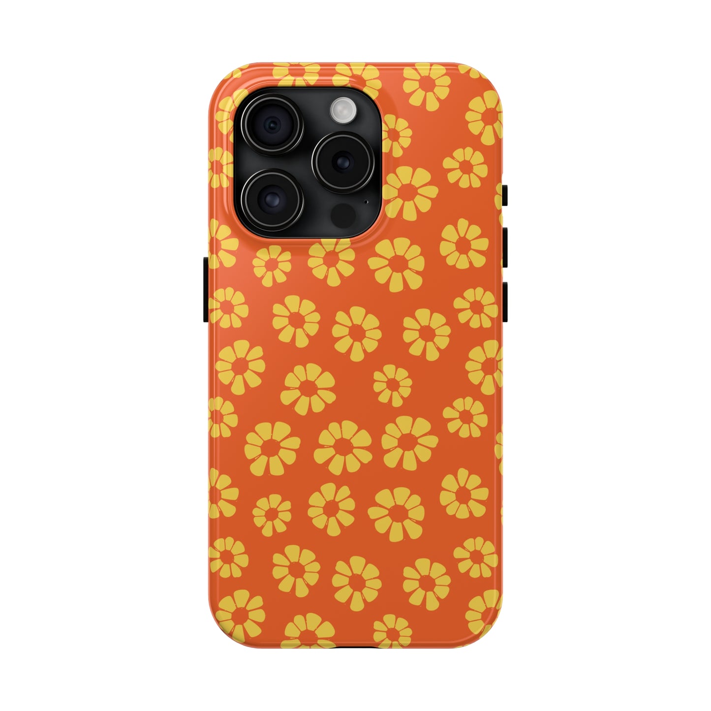 Maio laranja Pattern Tough iPhone Case