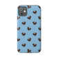 Pug Pattern Snap Case