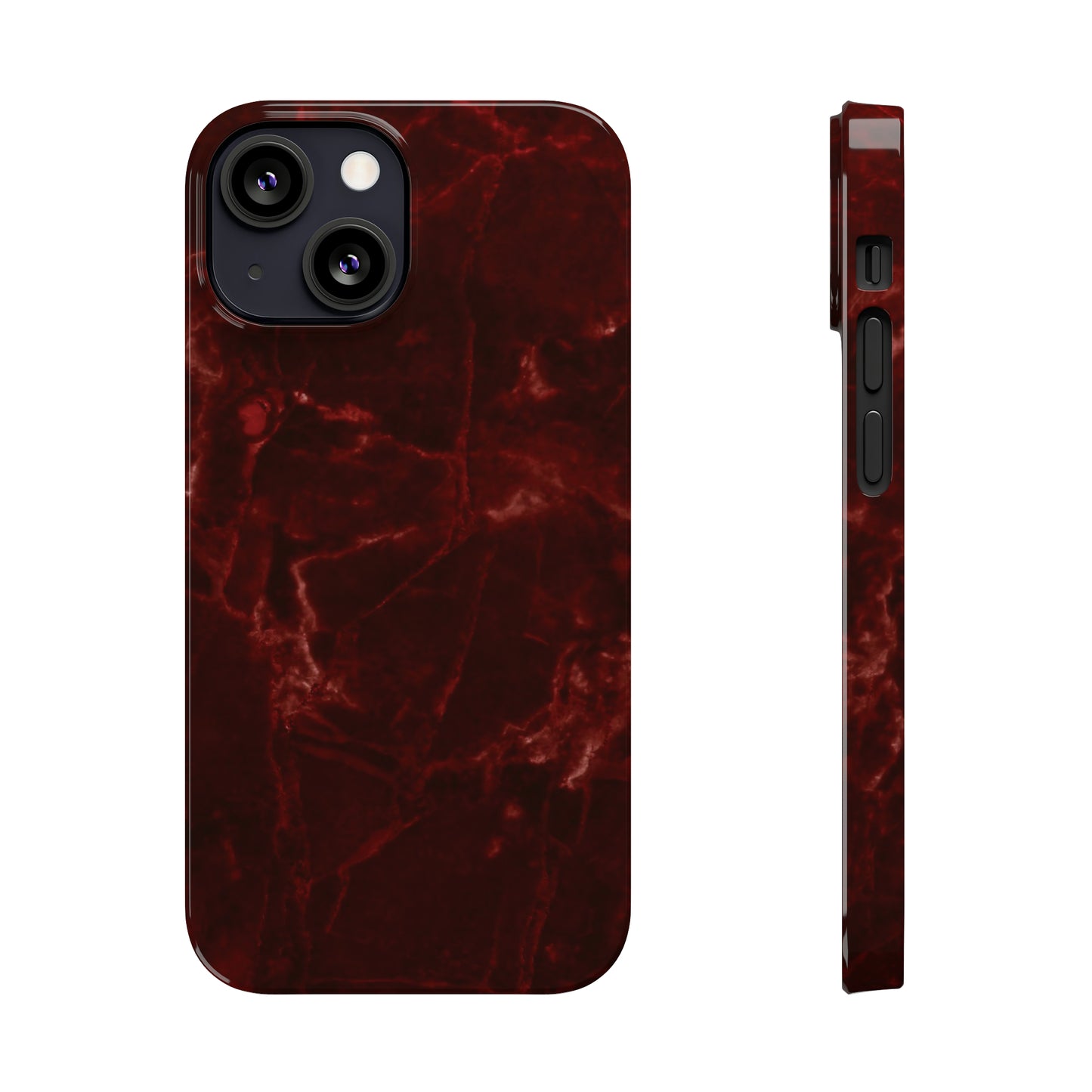 Red stone pattern Snap Case