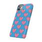 Bubblegum Heart Snap Case