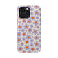 Groovy Flowers Tough iPhone Case