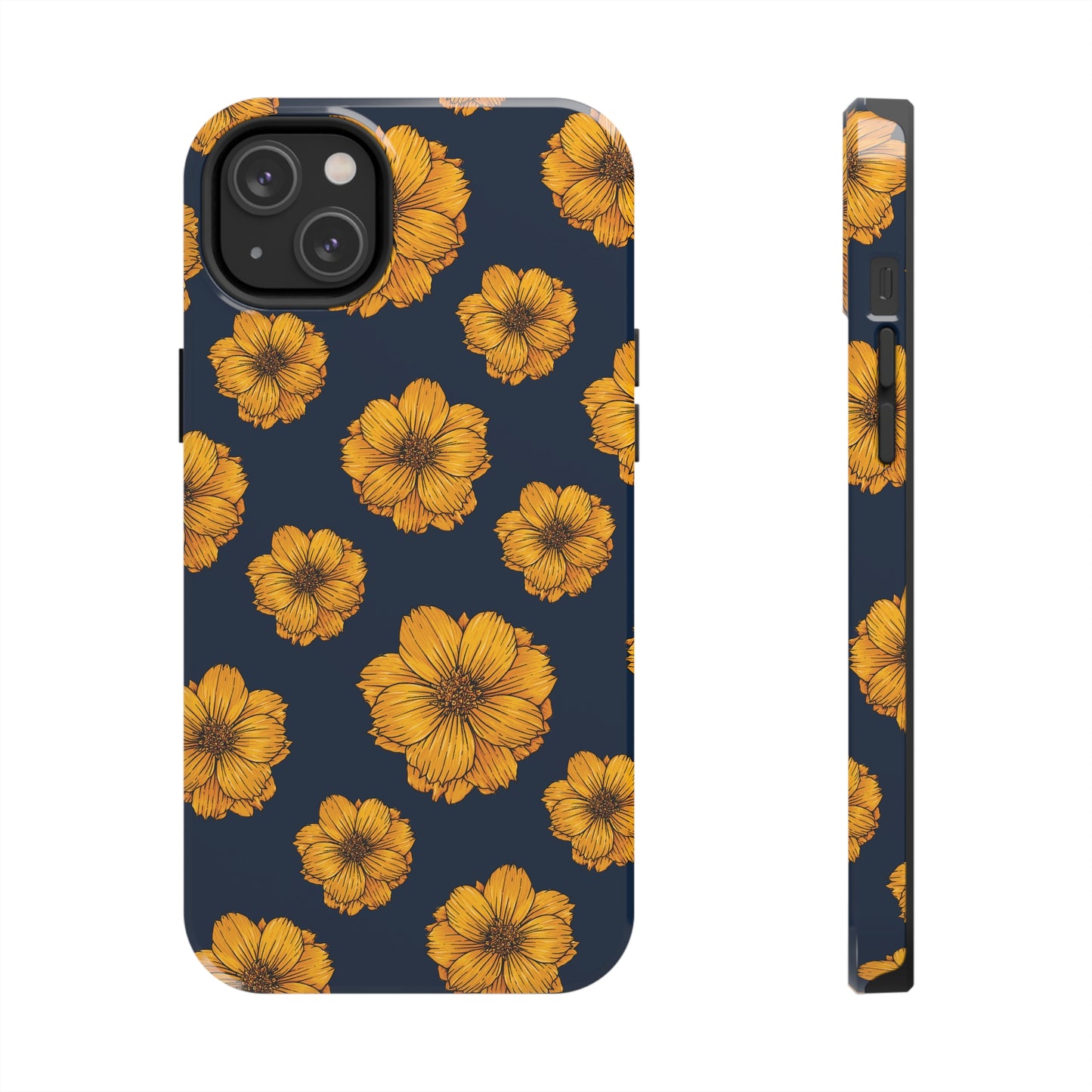 Sunflower Glimmer Tough iPhone Case