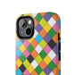 Cross Checkers Tough iPhone Case