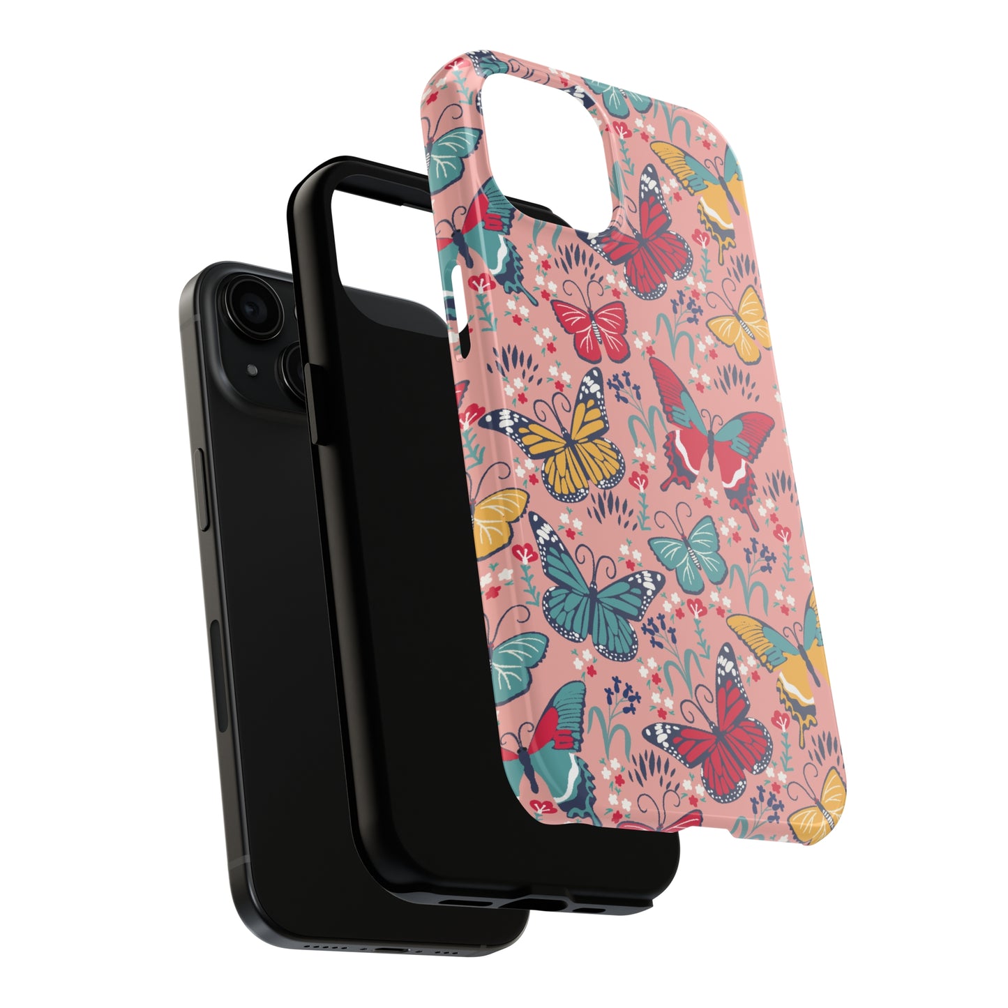 Butterflies Tough iPhone Case