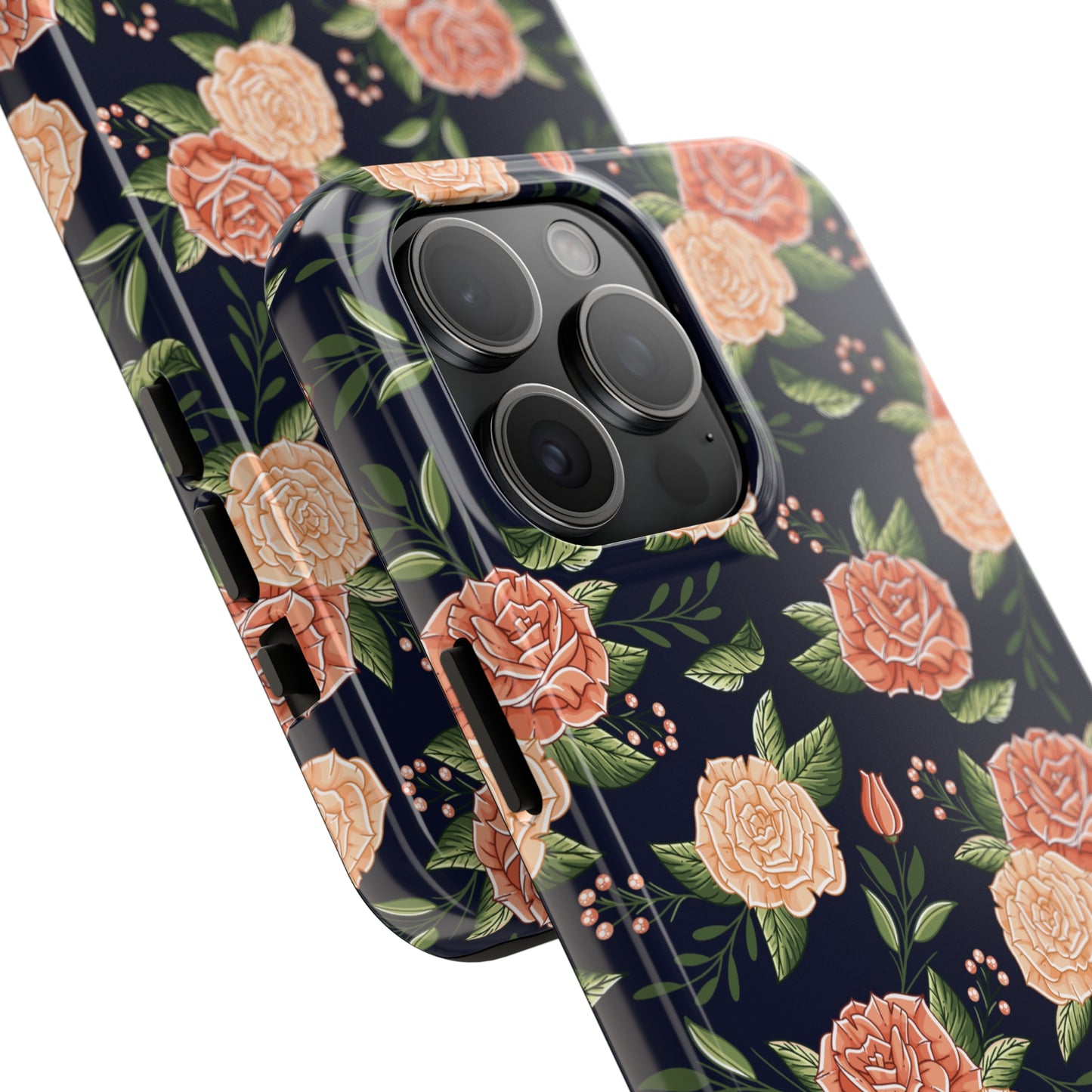 Vintage Rose Tough iPhone Case