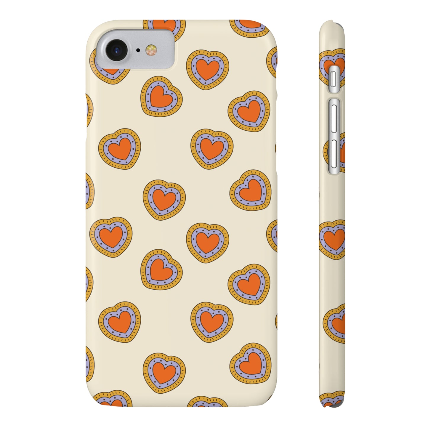 Groovy Heart Snap Case