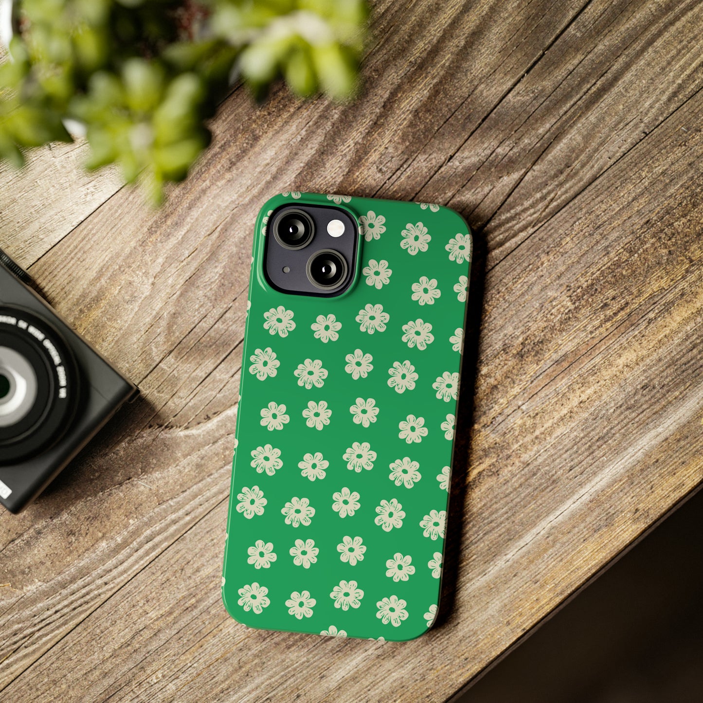 Retro Floral Snap Case