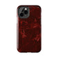 Red stone pattern Tough Case