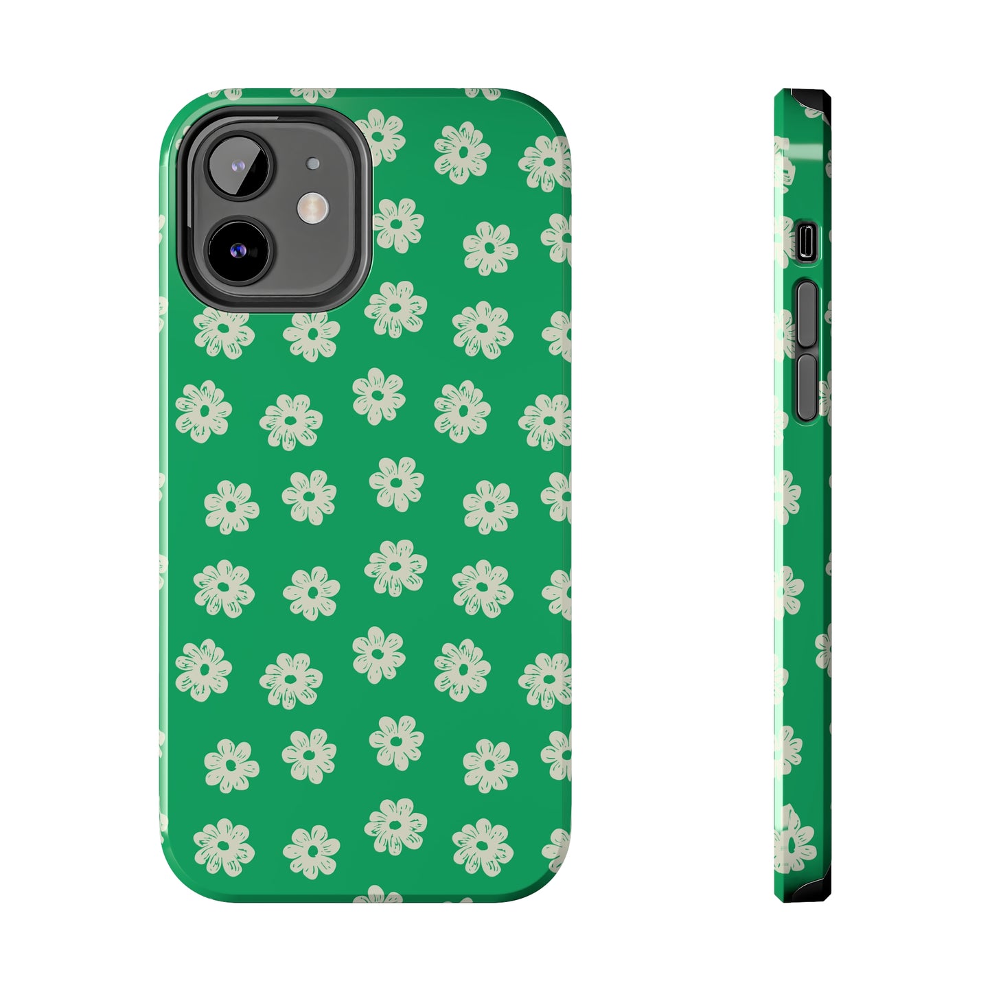 Retro Floral Tough iPhone Case