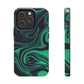 Misty Emerald Tough iPhone Case