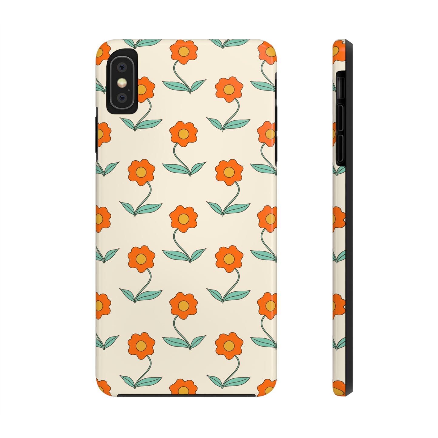 Poppy Flower Tough iPhone Case