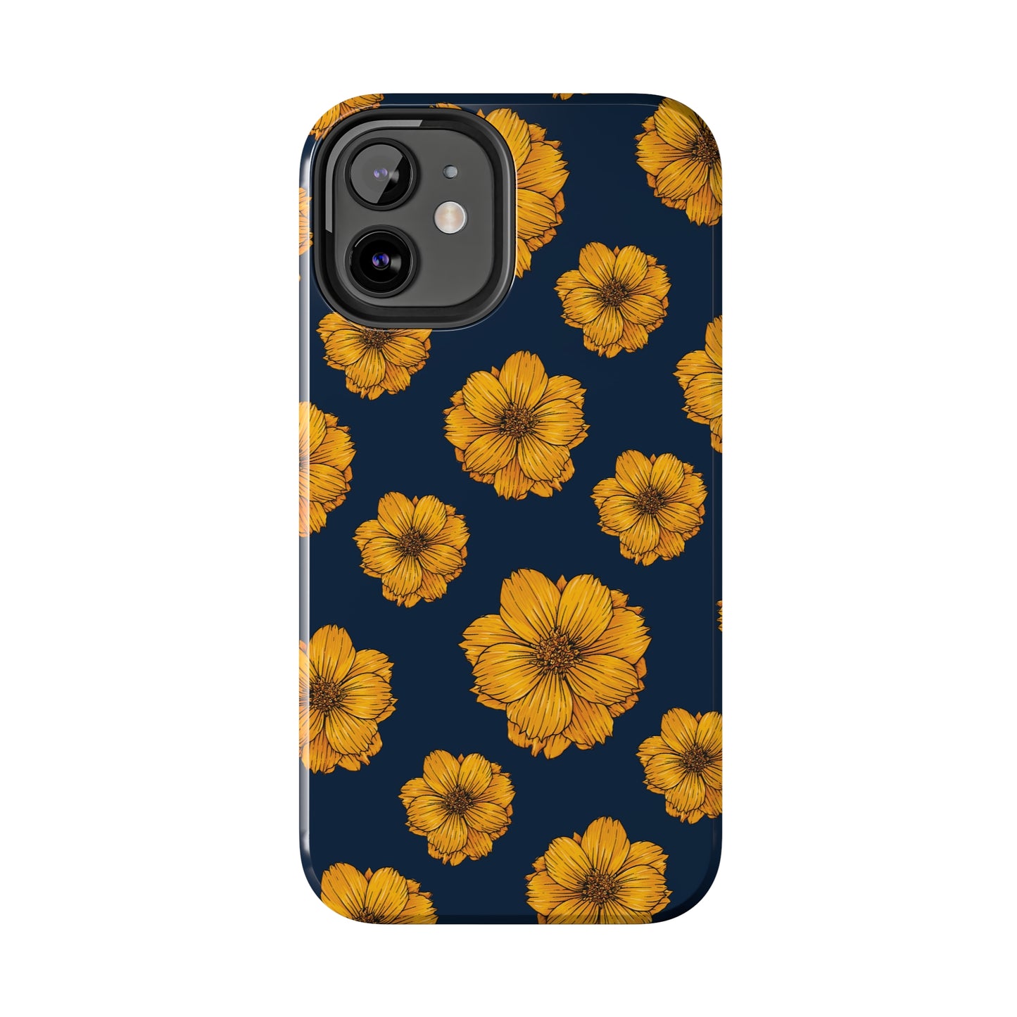 Sunflower Glimmer Tough iPhone Case