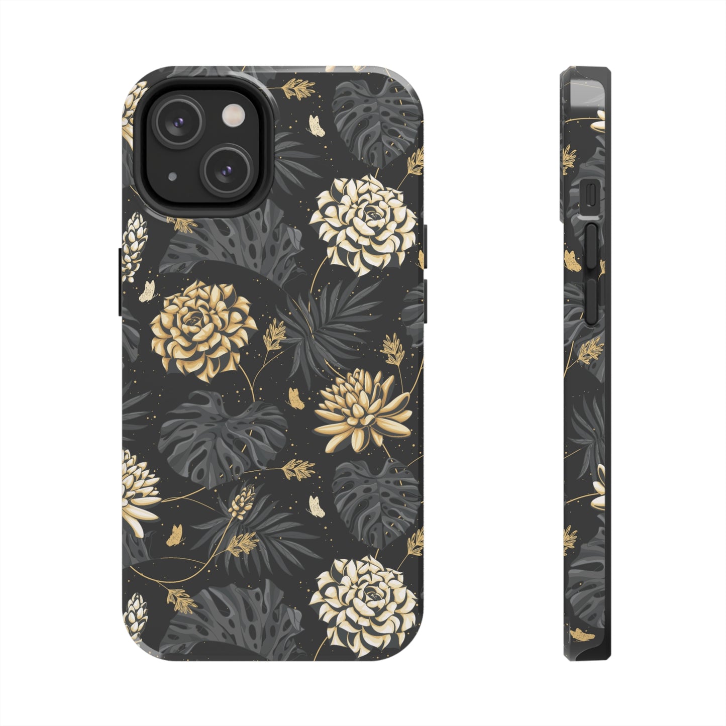 Golden Bloom Tough iPhone Case