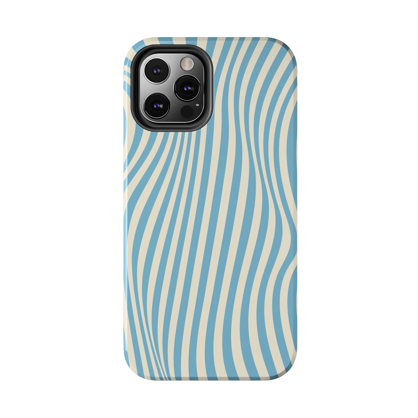 Aqua Swirl Tough iPhone Case