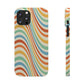 Retro Swirl Snap Case