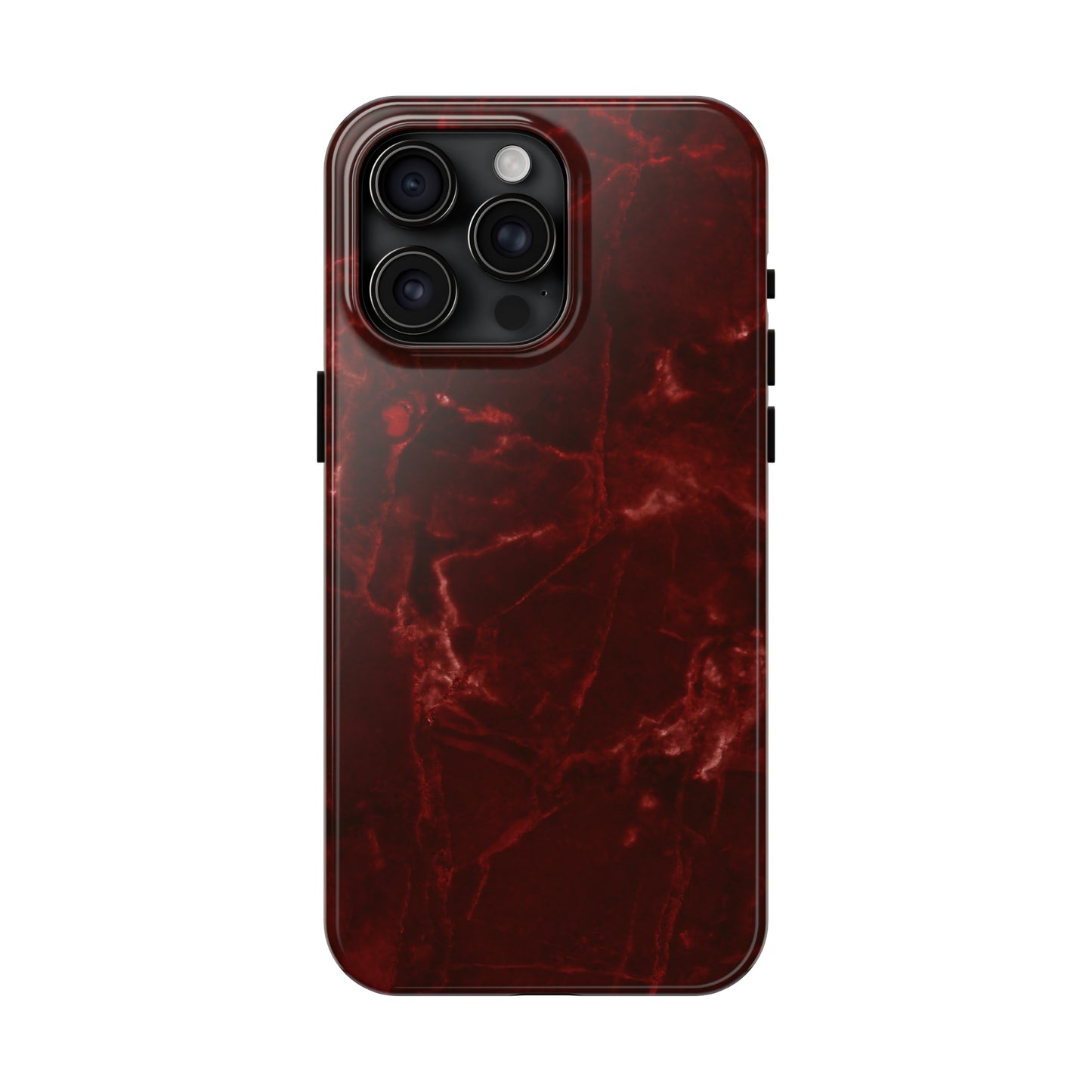 Red stone pattern Tough Case