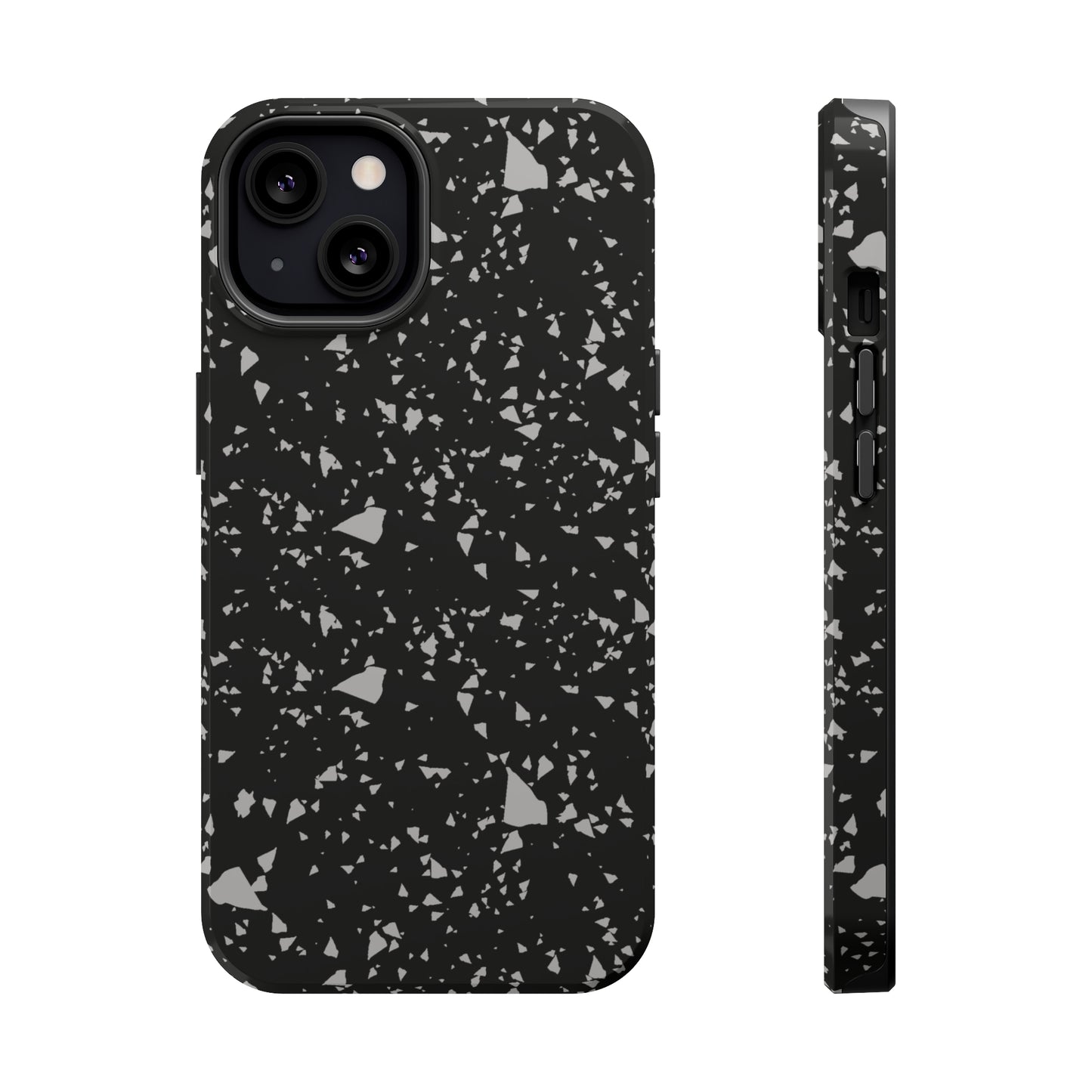 Black Terrazzo MagSafe Tough Case