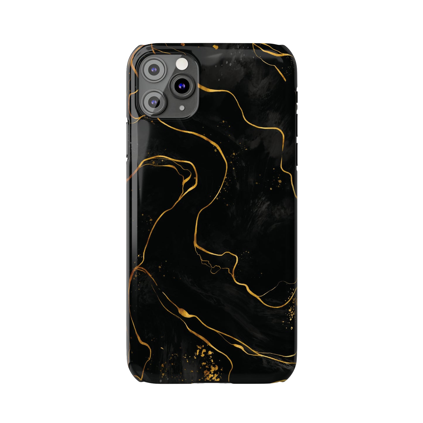 Black Mirage Snap Case