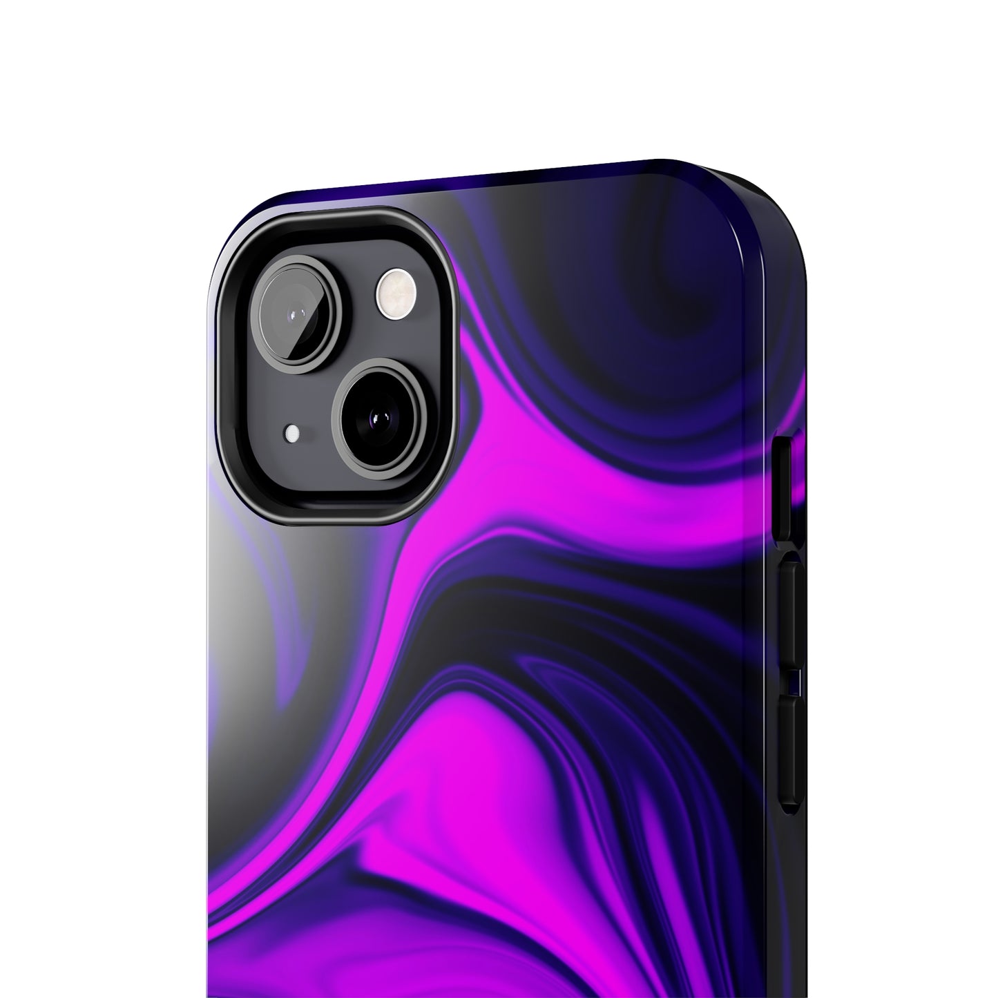 Purple liquid marble pattern Tough Case