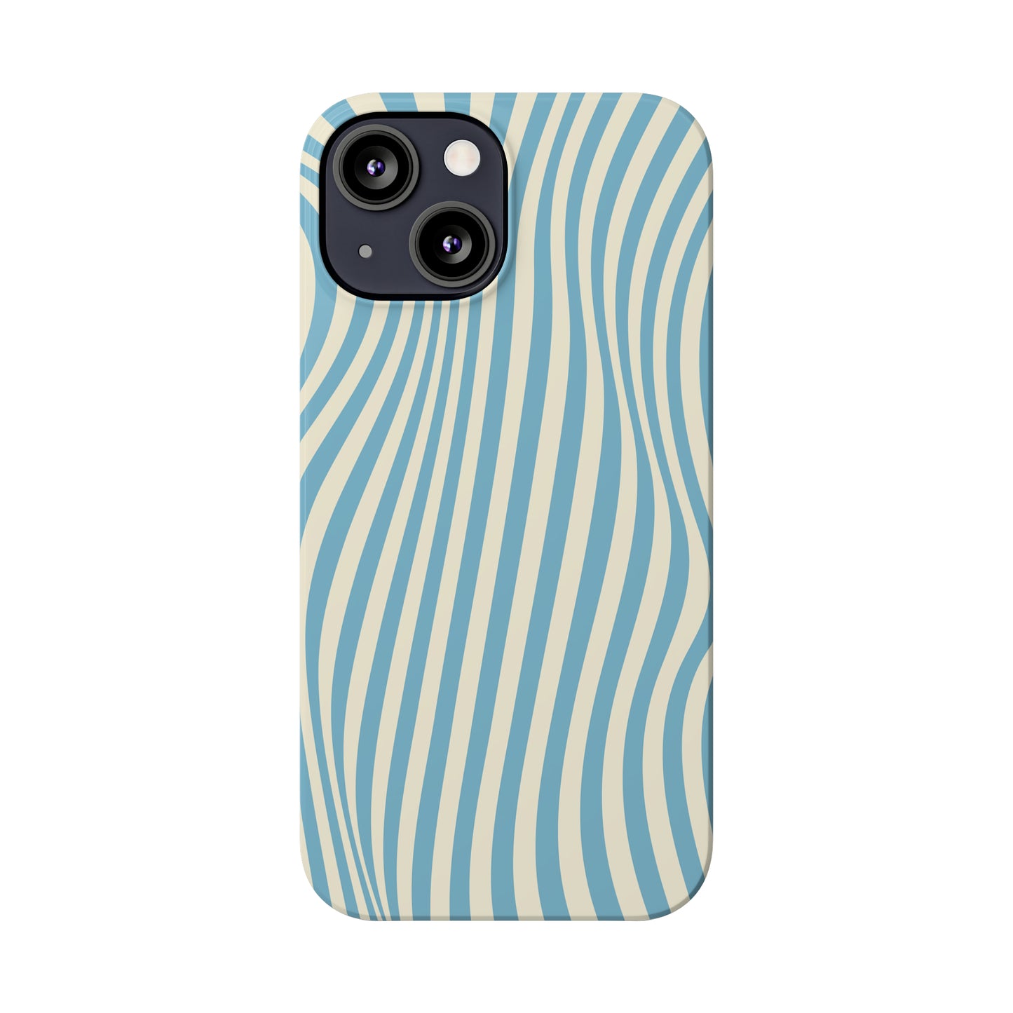 Aqua Swirl Snap Case