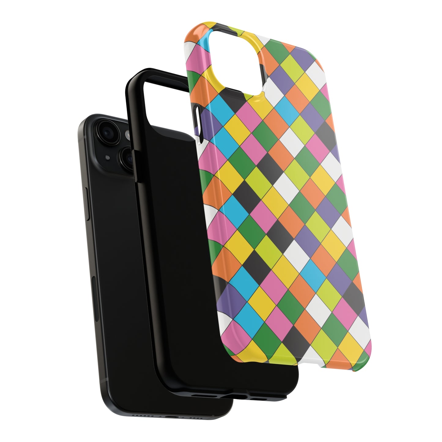 Cross Checkers Tough iPhone Case