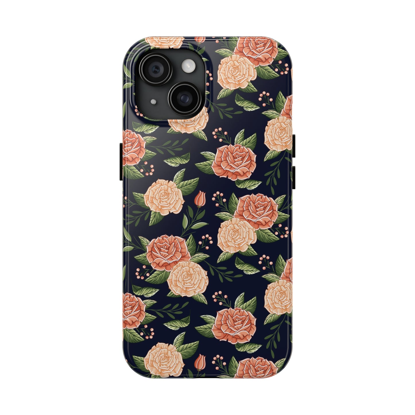 Vintage Rose Tough iPhone Case