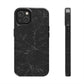 Marquina Black Tough iPhone Case