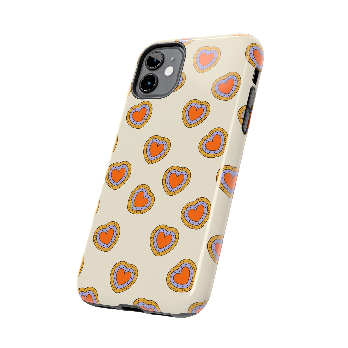 Groovy Heart Tough iPhone Case