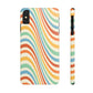 Retro Swirl Snap Case