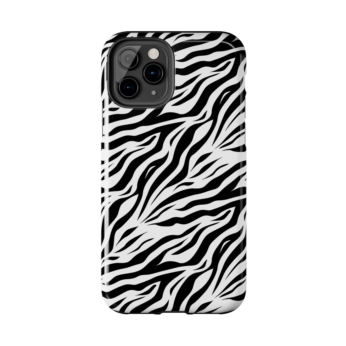 White Bengal Tiger Tough iPhone Case