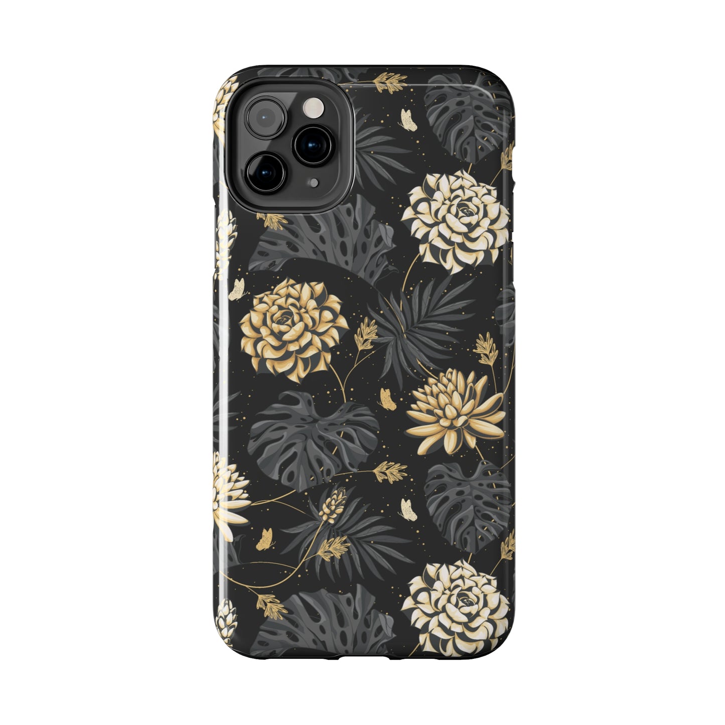 Golden Bloom Tough iPhone Case