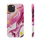 Acid marble pattern Snap Case