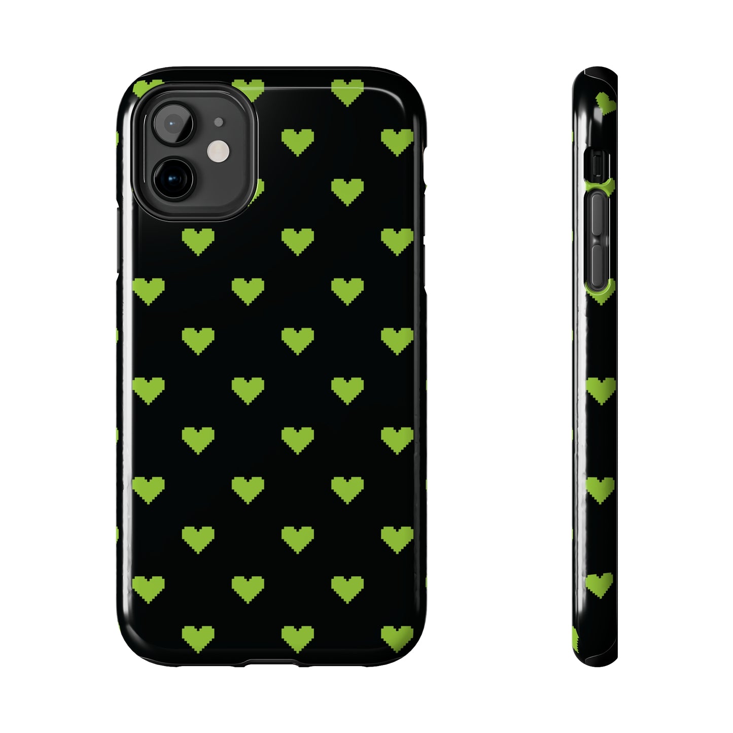 Pixelated Heart Tough iPhone Case