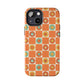 Retro Daisies Tough iPhone Case