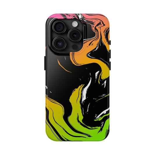 Acid marble pattern Tough Case