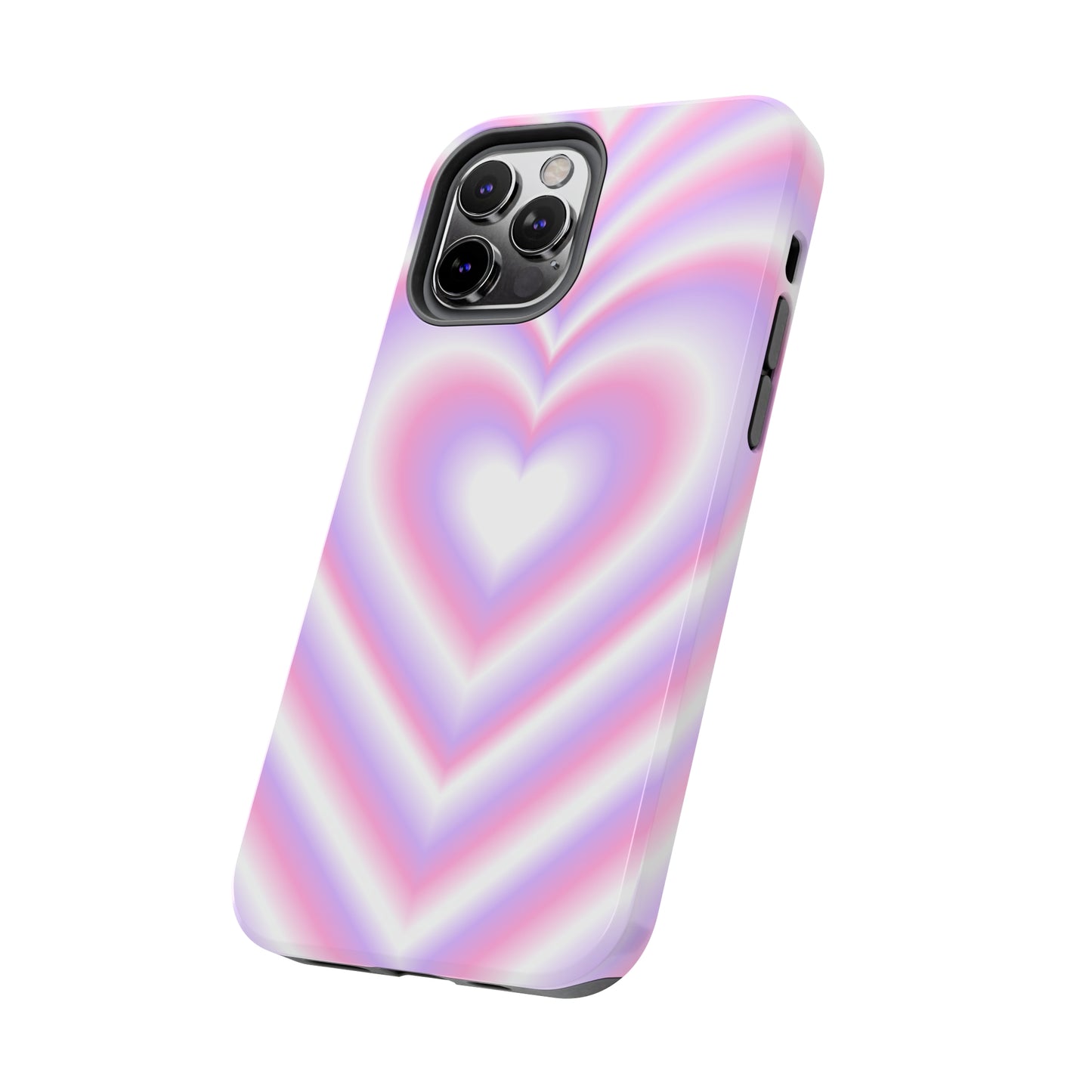 Blurred Heart Tough iPhone Case