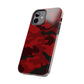 Red Camouflage Tough Case