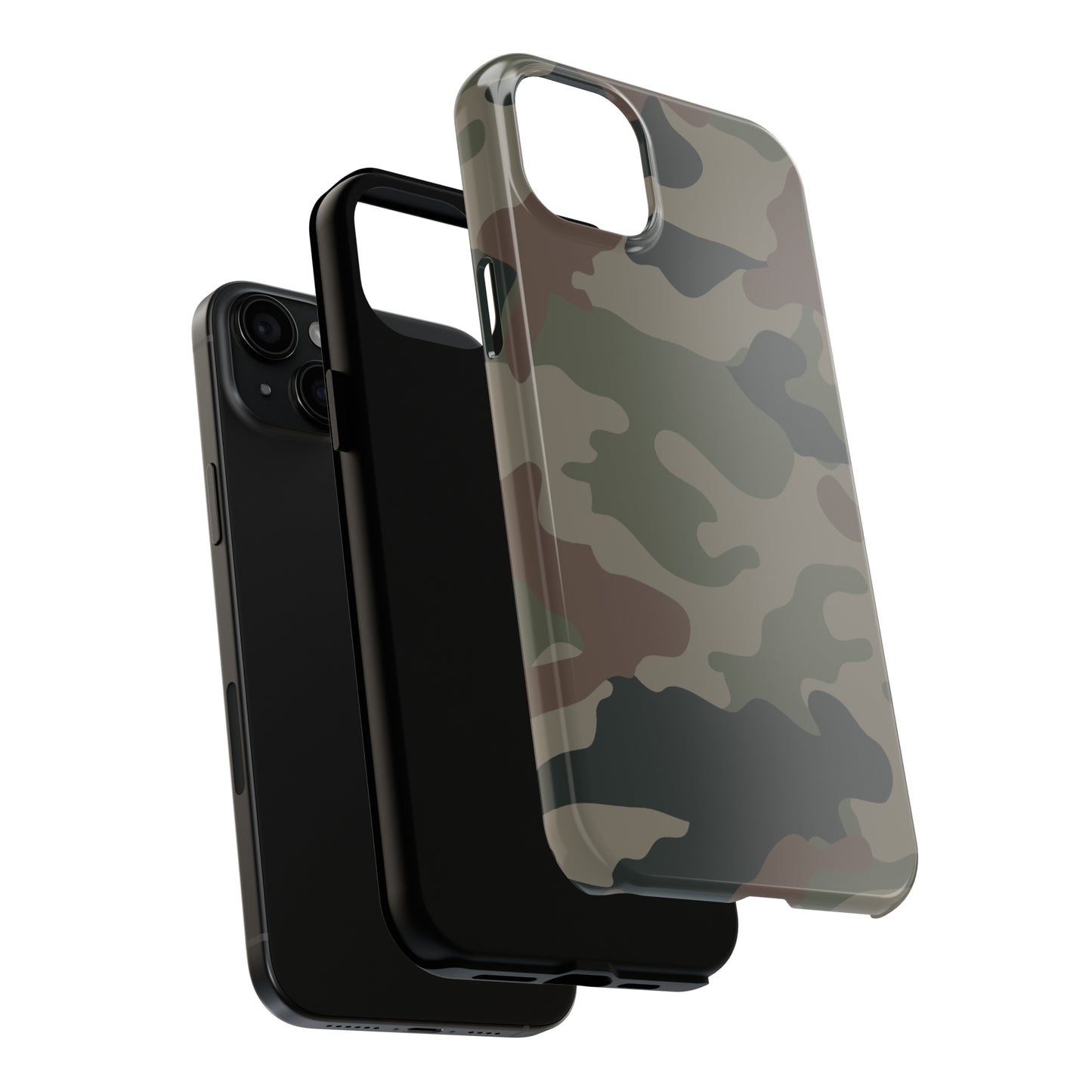 Dark Camouflage Tough Case