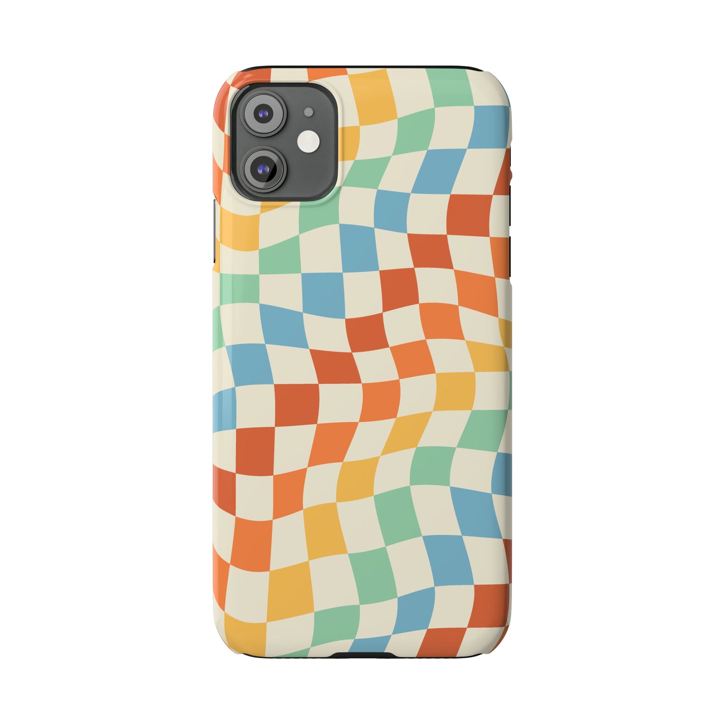 Retro Crazy Checkers Snap Case