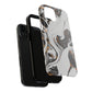 Misty Marble Tough iPhone Case