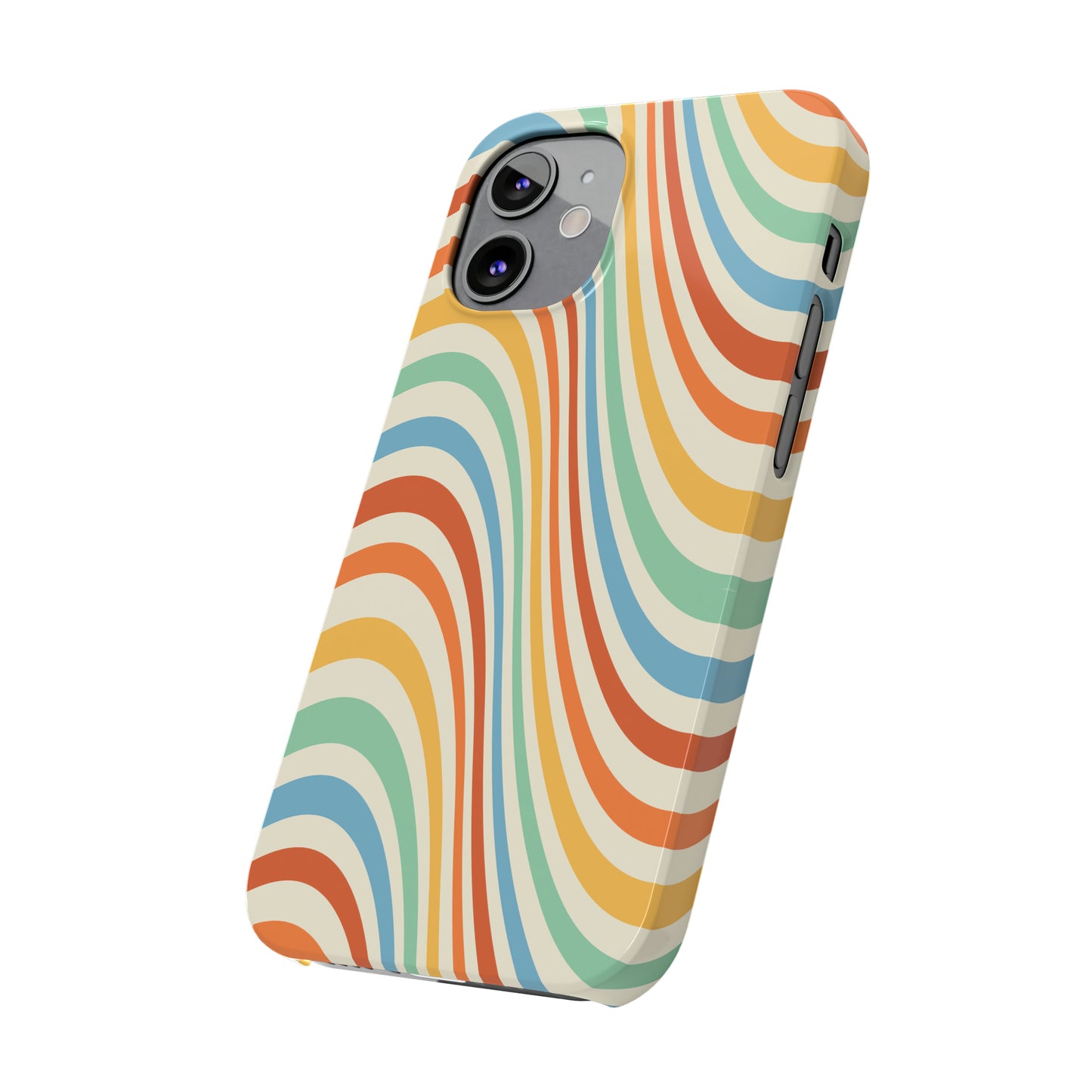 Retro Swirl Snap Case