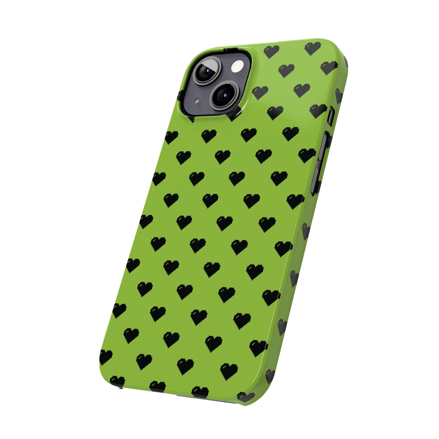 Pixelated Heart Snap Case