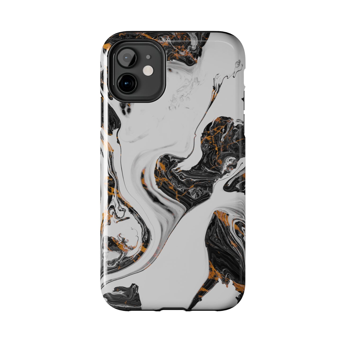 Misty Marble Tough iPhone Case