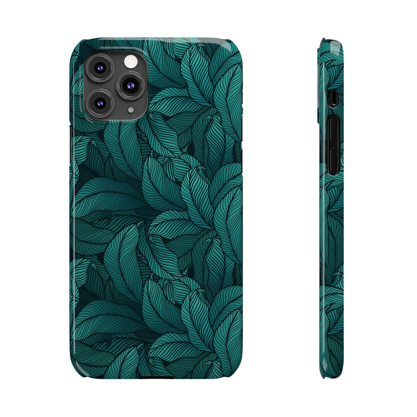 Tropical Leaves Snap Case