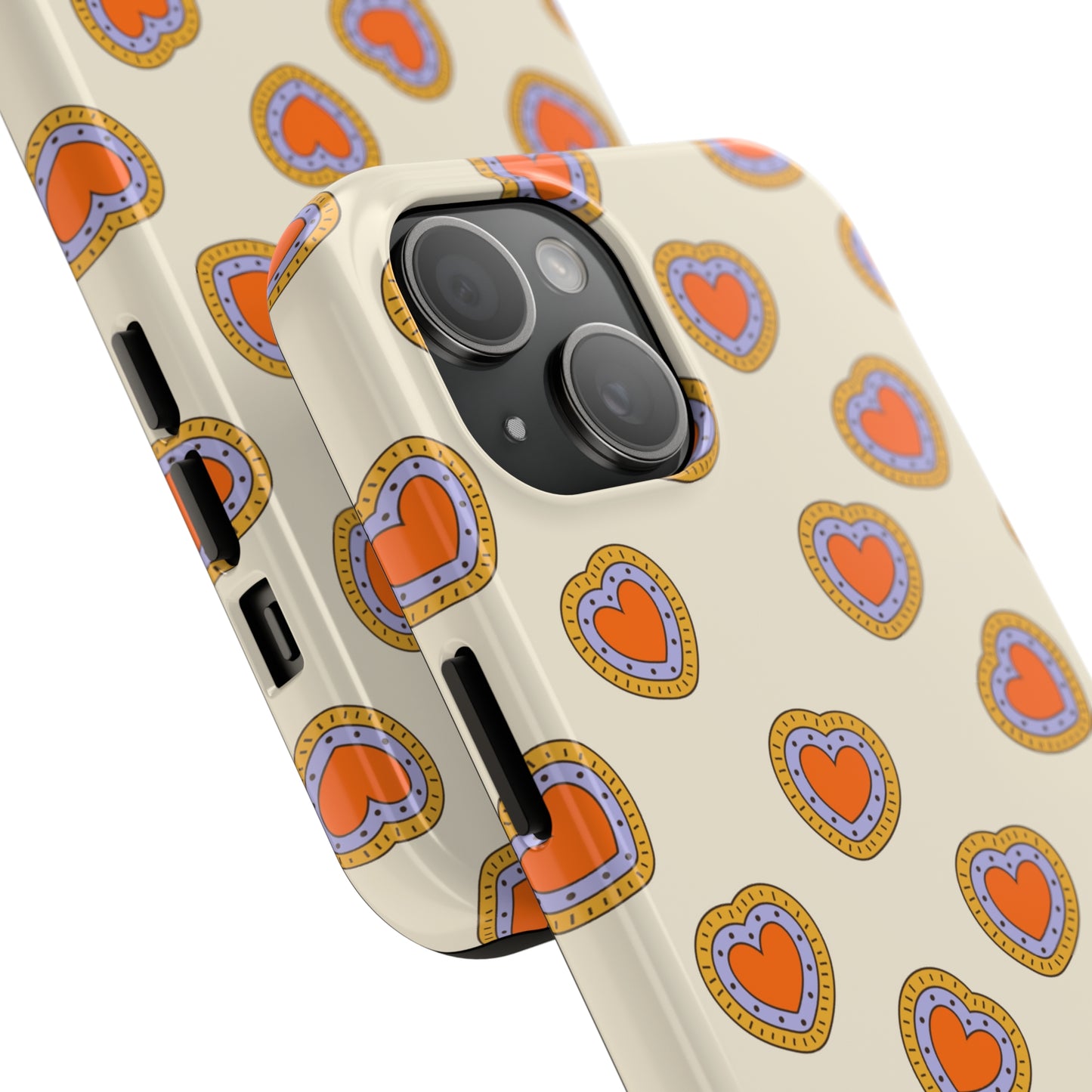 Groovy Heart Tough iPhone Case